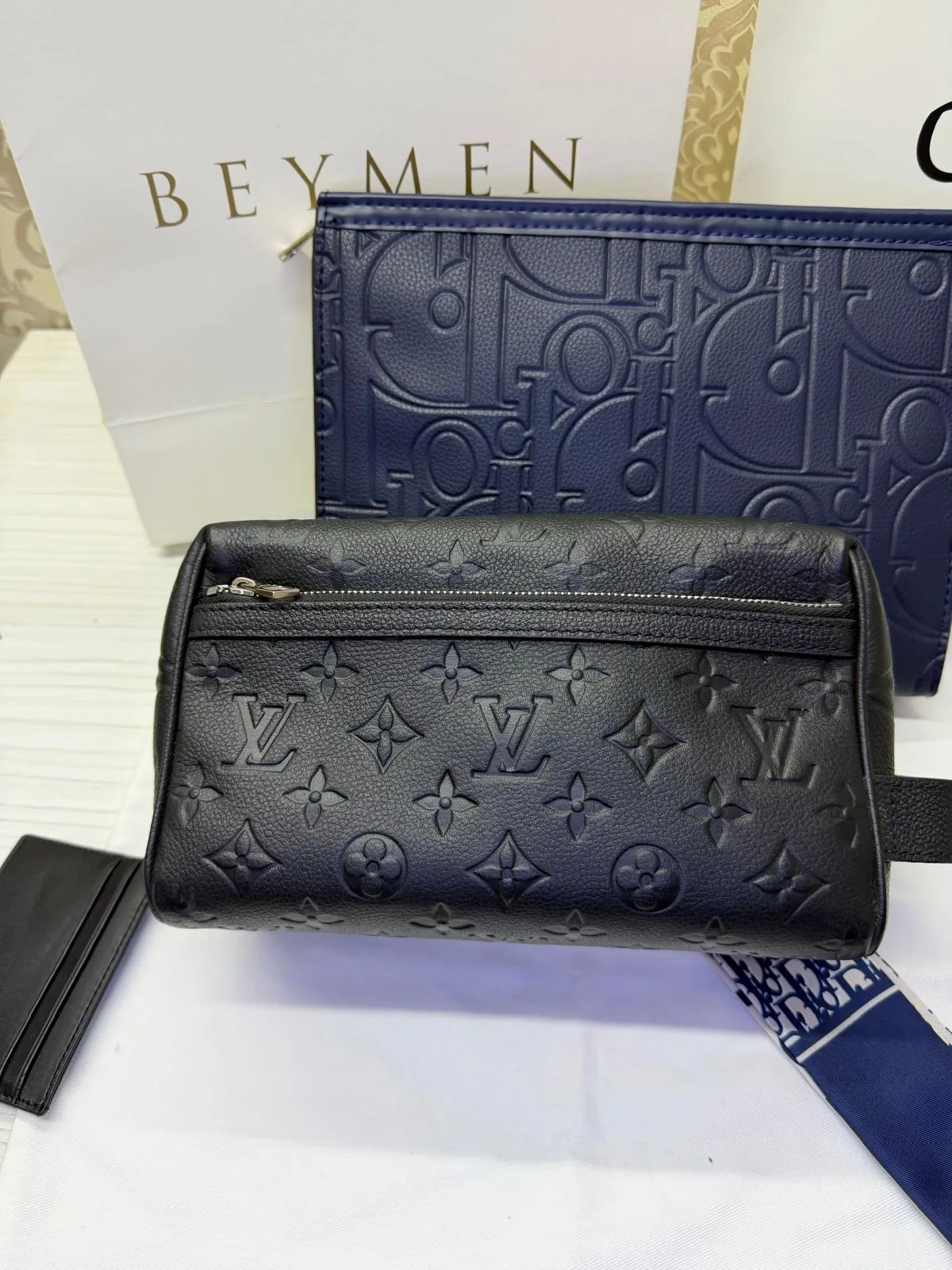 Leather Pouch Bag
